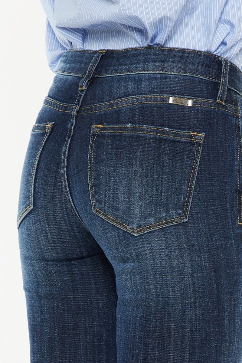 Kancan Full Size Mid Rise Flare Jeans - Bottoms Sale
